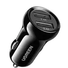 شاحن سيارة UGREEN منفذين USB-A ( جديد )