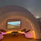 الخيمة المضيئه الشتويه