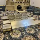 للبيع طاولة طعام مراية متر وعشرين في متر وعشرين