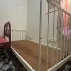 سرير حديد وطراحه طبيه نفر