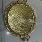 صينية ذهبي وابيض