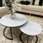 طاولة حجر مزخرف جديدة