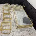 طاوله كبيره مع 8طاولات صغيره