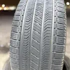 275 45 21 طقم كفرات كونتننتال وكالةرنج روفرنضيفة جدا  ومشرطة