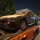 كامري 2025 اسود ستاندر بنزين E اخر دفعه