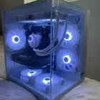 بيسي العاب احترافي تصميم ابيض فخم RTX 3050 اداء وسعر