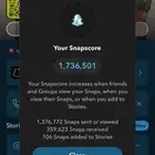 للبيع سناب بلس مفعل سنه نقاط السناب 1.736.501 ب 400