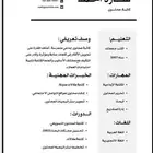تصميم سيرة ذاتية احترافية CV