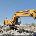 إيجار بوكلين Hyundai دقاق وبكيت شهر يوم