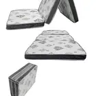 مرتبة اسفنج قابل للطي بثلاثة اتجاهات