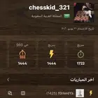 حساب شطرنج انشاء 2016 للبيع chess.com (انباع)