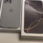 ايفون 16برو ماكس قيقا 256استخدام بس6شهور ومعه كرتونه