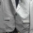 طقم رسمي لون بيج غير مستخدم ابداا
