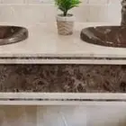 مغسلة الرخام الطبيعي