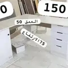 طاولة مكتب تفصيل حرف L