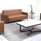 كنب جلد فاخر و مريحة متوفر في كل الوان و مقاسات ب كل اثاث