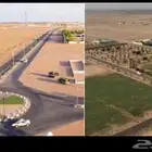 للبيع مساحة 5 الاف سعر 108 الاف غرب الرياض والمزاحمية الجله