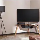 طاولة تليفزيون ارضيه من 37 - 65 بوصه خشبي جديده