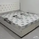 king size bed frame and mattress available