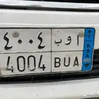لوحة سياره مميزه