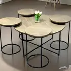 طاوله خدمه خماسي جديده 200