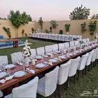 تنسيق حفلات طاولات وكراسي