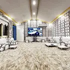 تلبيس قماش سدو داخلي وعازل مائي خارجي بيوت شعر ملكي