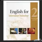 متوفر كتابين من كتاب English for information technology 2 مع