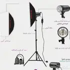 بيع كاميرا واضاءه تصوير