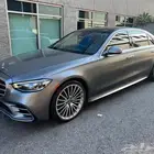 مرسيدس S500 موديل 2022 لون مميز