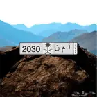 لوحة مميزة جدا أ م ن 2030