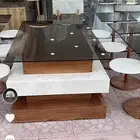 يوجدلدينا تفصيل طاولات ويوجد جاهزه طاولات طعام جاهزه تفصيل