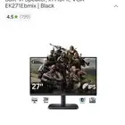شاشة acer 27 بوصة