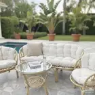 جلسة عصرية من الخيزران