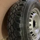 أربع كفرات حجري مع جنط هلل مقاس 17