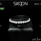 طقم مطلي فضه