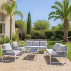 طقم جلسات خارجية المنيوم فاخره سعر تصفيه