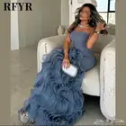 فستان لون بحري