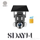 كاميرا مراقبة بالطاقة الشمسية 4K بشريحة بيانات 4G
