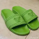 ORIGINAL VERSACE POOL SLIDE GOMMA - NEON GREEN