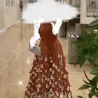 ثلاث فساتين مقاس الأزرق السماوي سمول وينلبس مديم عادي