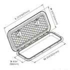 بوابة ادراج تخزين للسيارة أو القارب