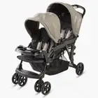 عربة أطفال مزدوجة من جونيورز رمادي