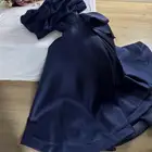 فستان كحلي لبسه وحده مقاسL