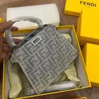 شنطة فودي فضي لامع للبيع