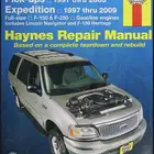 كتيب اصلاح هينيز فورد اكسبدشن وf150 250 موديل1997-2009