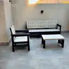 جلسة خارجية شبه غير مستعمله والوانها حلوة