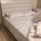 سرير نفر ونص بحاله ممتازه بدون مرتبه عدد 2