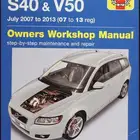 كتيب اصلاح هاينيز فولفو s40 و V50 ديزل 2007-2013 pdf