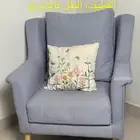 كنبة مفرد لون رصاصي